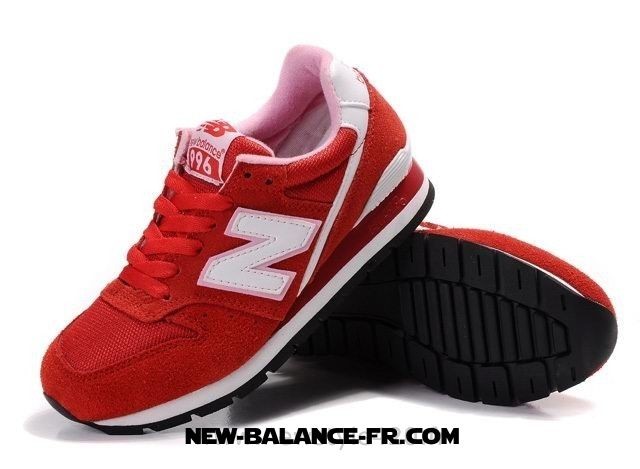 new balance toute rouge